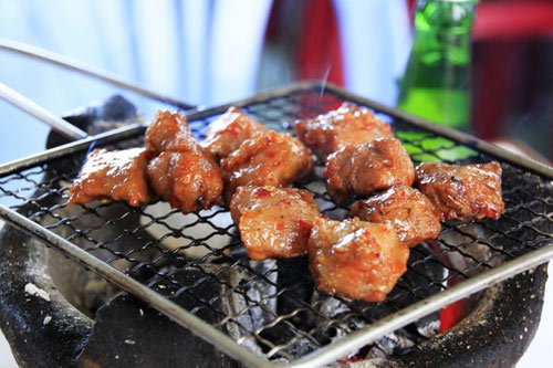 Nha Trang local food Bo Nuong Lac Canh