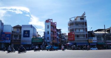 Phan Dang Luu Street in Hue City