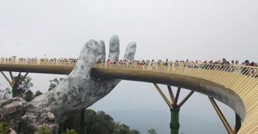 Golden Bridge in Ba Na Hills