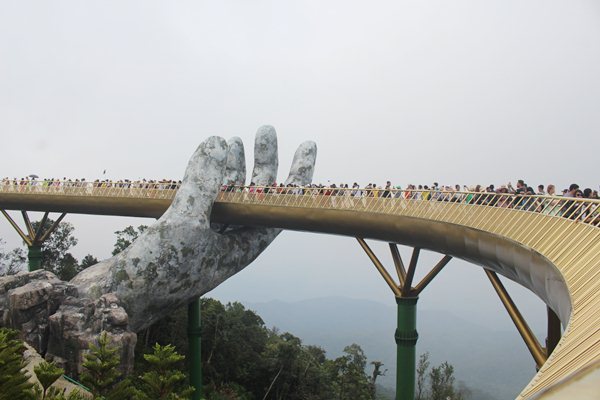 Golden Bridge in Ba Na Hills