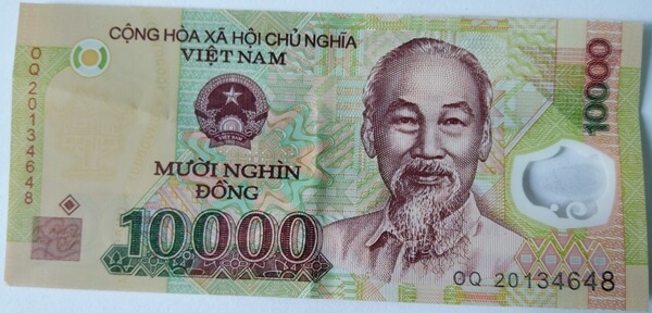 10000 vnd front face