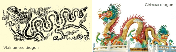 vietnamese dragon vs chinese dragon