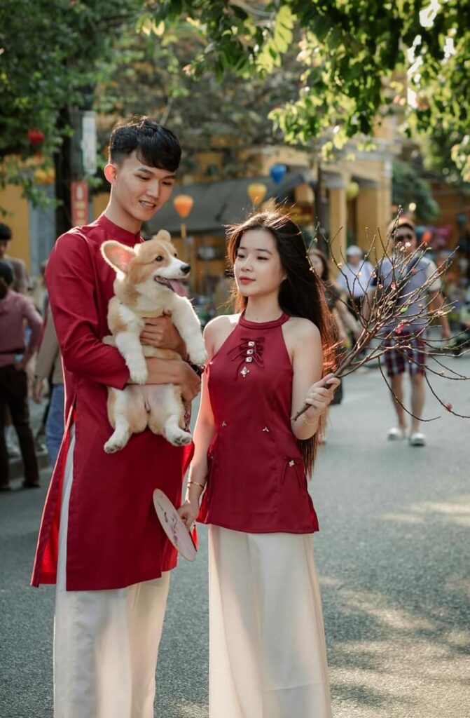 Young Vietnamese couple