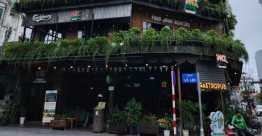 Front face of DMZ Restaurant